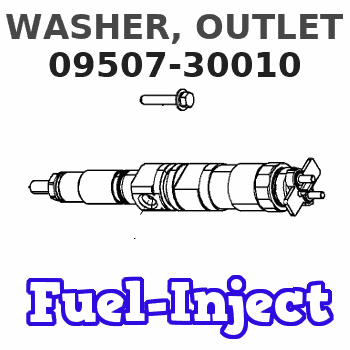 09507-30010 WASHER, OUTLET 