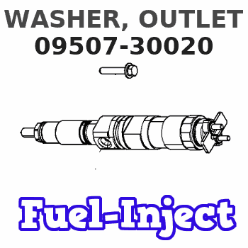 09507-30020 WASHER, OUTLET 