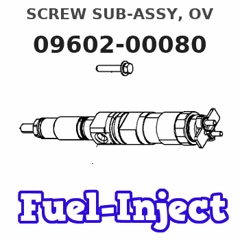 09602-00080 SCREW SUB-ASSY, OV 