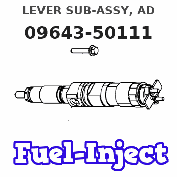 09643-50111 LEVER SUB-ASSY, AD 