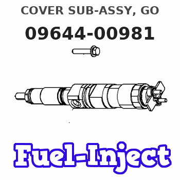 09644-00981 COVER SUB-ASSY, GO 