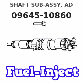09645-10860 SHAFT SUB-ASSY, AD 