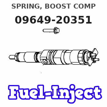 09649-20351 SPRING, BOOST COMP 