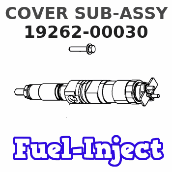 19262-00030 COVER SUB-ASSY 