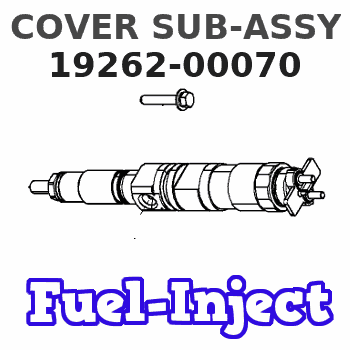 19262-00070 COVER SUB-ASSY 