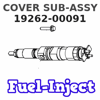 19262-00091 COVER SUB-ASSY 