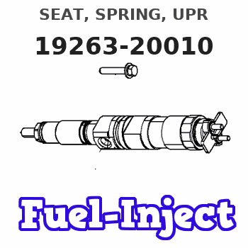 19263-20010 SEAT, SPRING, UPR 