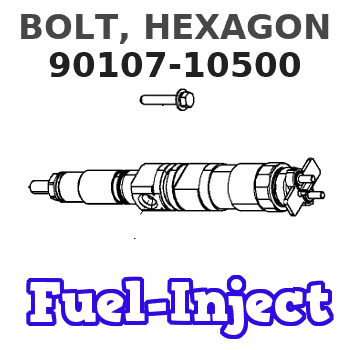 90107-10500 BOLT, HEXAGON 