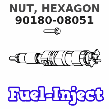 90180-08051 NUT, HEXAGON 