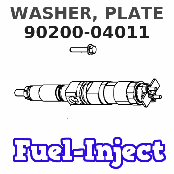 90200-04011 WASHER, PLATE 