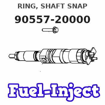 90557-20000 RING, SHAFT SNAP 