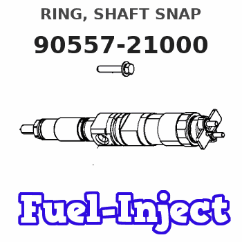 90557-21000 RING, SHAFT SNAP 