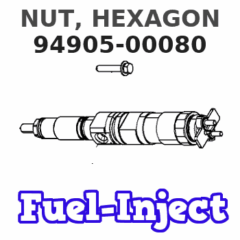94905-00080 NUT, HEXAGON 