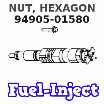 94905-01580 NUT, HEXAGON 