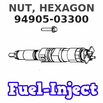 94905-03300 NUT, HEXAGON 