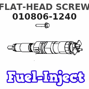 010806-1240 FLAT-HEAD SCREW 
