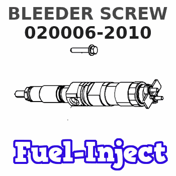 020006-2010 BLEEDER SCREW 