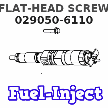 029050-6110 FLAT-HEAD SCREW 
