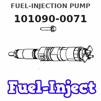 101090-0071 FUEL-INJECTION PUMP 