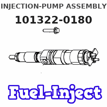 101322-0180 INJECTION-PUMP ASSEMBLY 