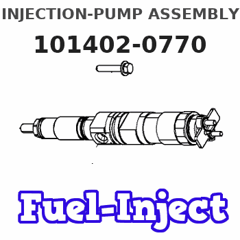 101402-0770 INJECTION-PUMP ASSEMBLY 