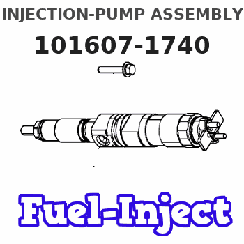 101607-1740 INJECTION-PUMP ASSEMBLY 