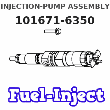 101671-6350 INJECTION-PUMP ASSEMBLY 