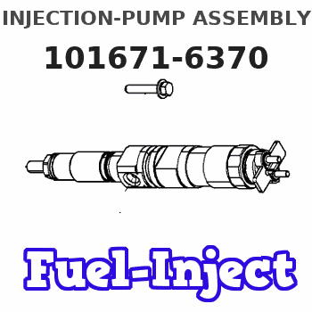 101671-6370 INJECTION-PUMP ASSEMBLY 