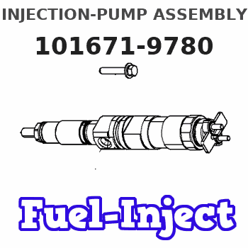 101671-9780 INJECTION-PUMP ASSEMBLY 