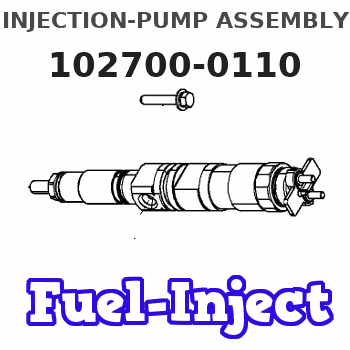 102700-0110 INJECTION-PUMP ASSEMBLY 