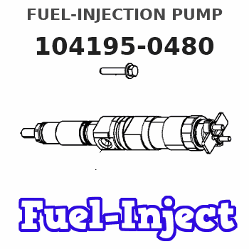 104195-0480 FUEL-INJECTION PUMP 