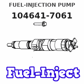 104641-7061 FUEL-INJECTION PUMP 