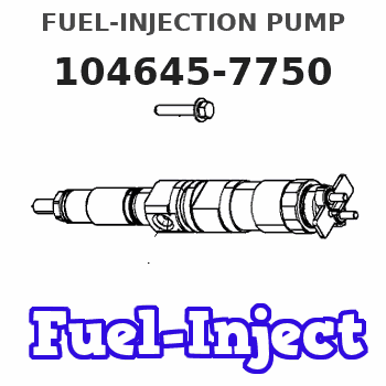 104645-7750 FUEL-INJECTION PUMP 