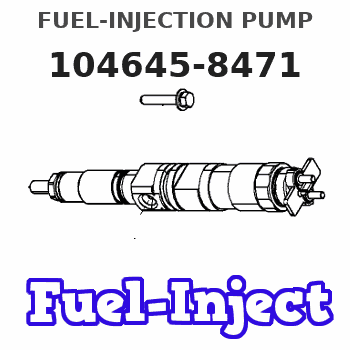 104645-8471 FUEL-INJECTION PUMP 