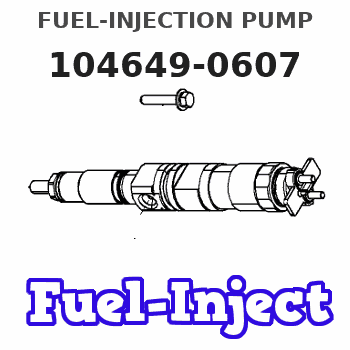 104649-0607 FUEL-INJECTION PUMP 