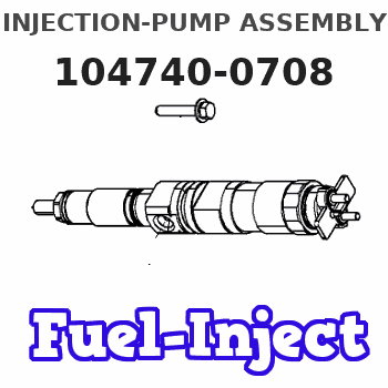 104740-0708 INJECTION-PUMP ASSEMBLY 