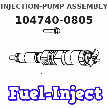 104740-0805 INJECTION-PUMP ASSEMBLY 