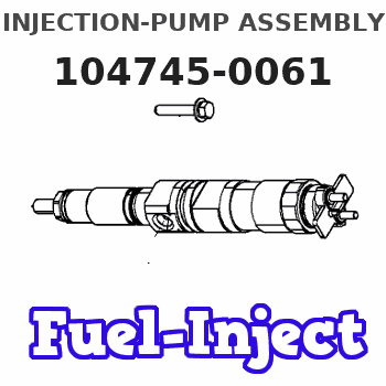 104745-0061 INJECTION-PUMP ASSEMBLY 