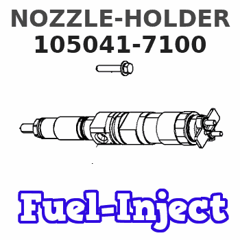 105041-7100 NOZZLE-HOLDER 