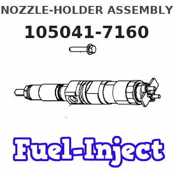 105041-7160 NOZZLE-HOLDER ASSEMBLY 