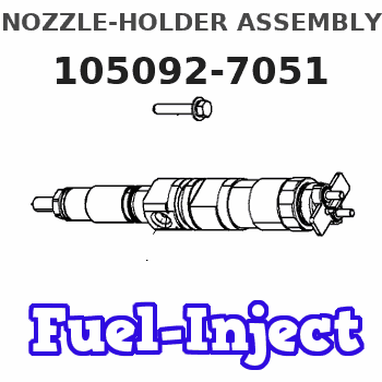 105092-7051 NOZZLE-HOLDER ASSEMBLY 