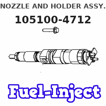 105100-4712 NOZZLE AND HOLDER ASSY. 