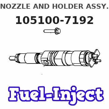 105100-7192 NOZZLE AND HOLDER ASSY. 