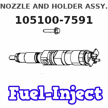 105100-7591 NOZZLE AND HOLDER ASSY. 