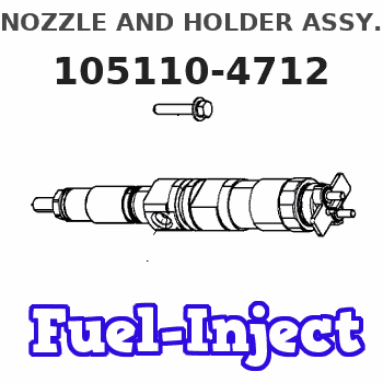 105110-4712 NOZZLE AND HOLDER ASSY. 
