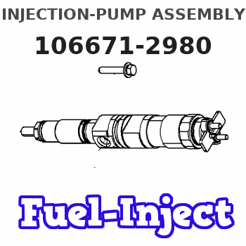 106671-2980 INJECTION-PUMP ASSEMBLY 