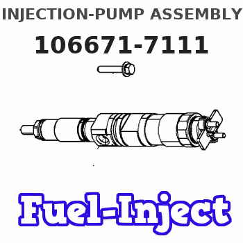 106671-7111 INJECTION-PUMP ASSEMBLY 