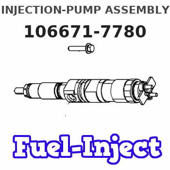 106671-7780 INJECTION-PUMP ASSEMBLY 