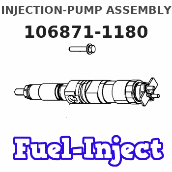 106871-1180 INJECTION-PUMP ASSEMBLY 