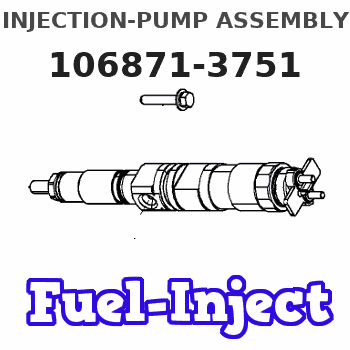 106871-3751 INJECTION-PUMP ASSEMBLY 